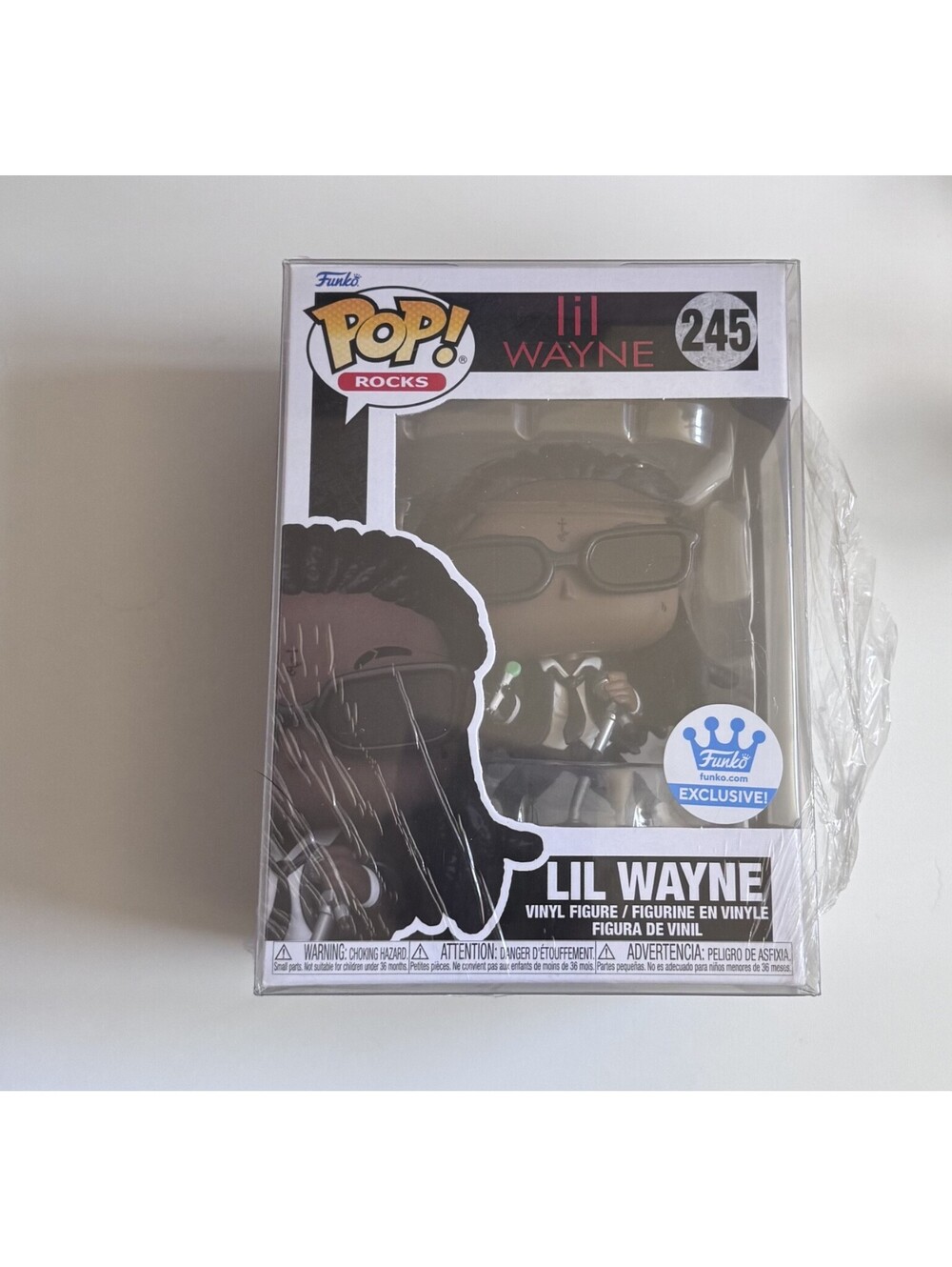 Funko Pop! Rocks (Music) Lil Wayne #245 Funko Shop Exclusive Vinyl Figure